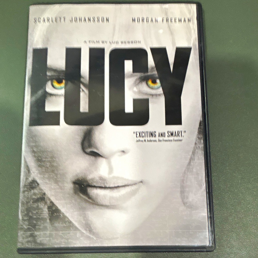 Lucy (DVD, Action, R) Scarlett Johansson, Morgan Freeman, Luc Besson Widescreen
